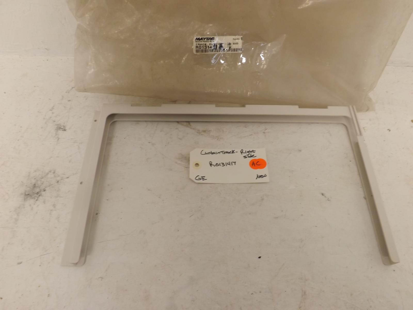 GE Air Conditioner R0131417 Right Side Curtain Track New GE Air Conditioner R0131417 Right Side Curtain Track New